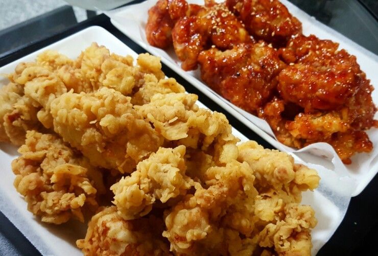 gastronomía de Corea del Sur pollo coreano