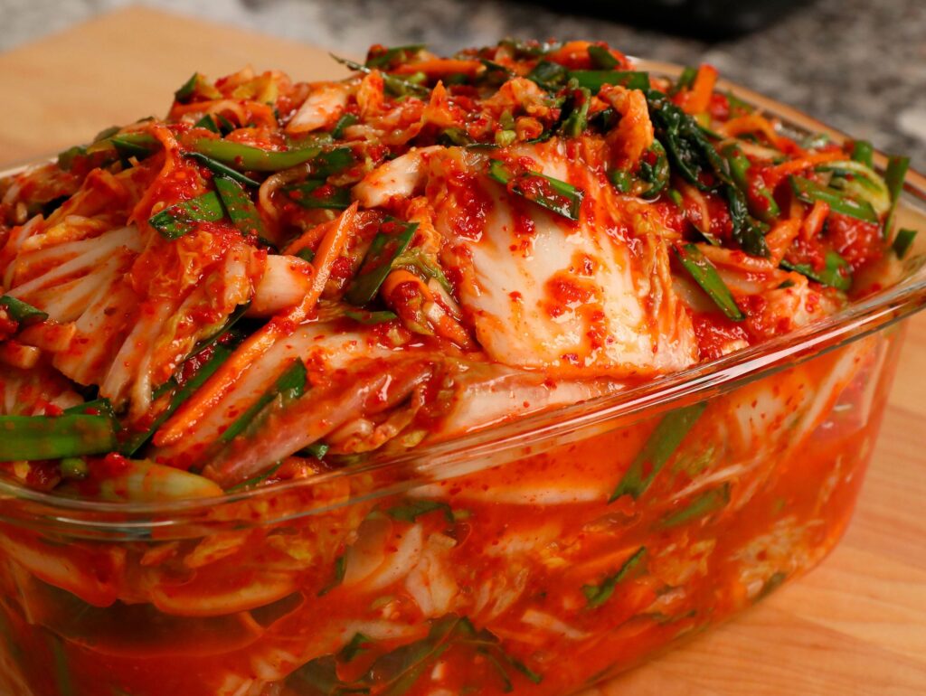 gastronomía de Corea del Sur kimchi
