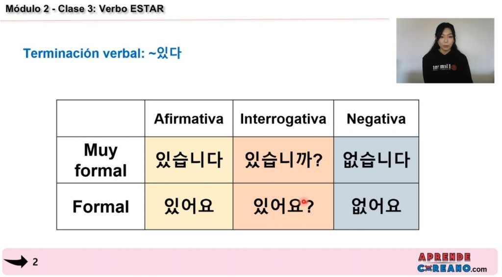 como aprender coreano con el curso