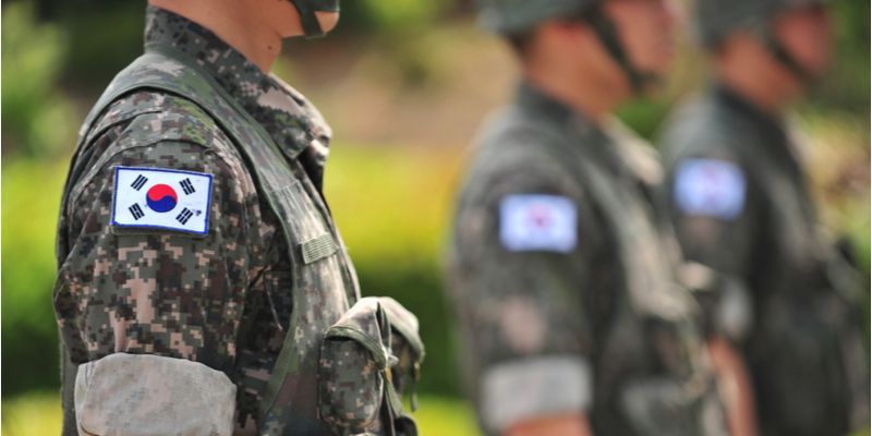 servicio militar obligatorio en Corea