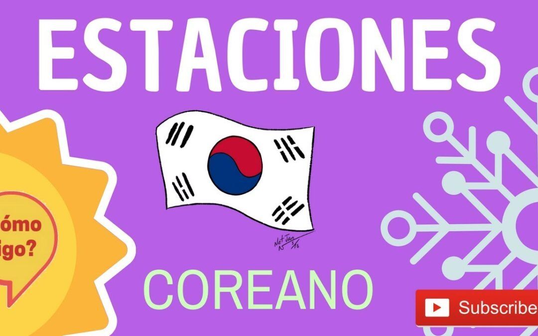 Estaciones del año en coreano