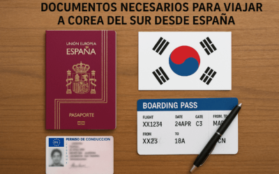 ¿Qué documentos necesito para viajar a Corea del Sur desde España?