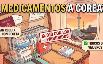 💊 ¿Se pueden llevar medicamentos a Corea del Sur?