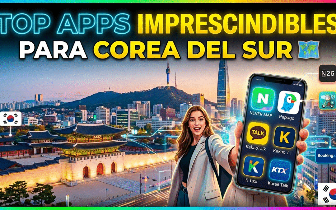 Apps que necesitas para viajar a Corea del Sur