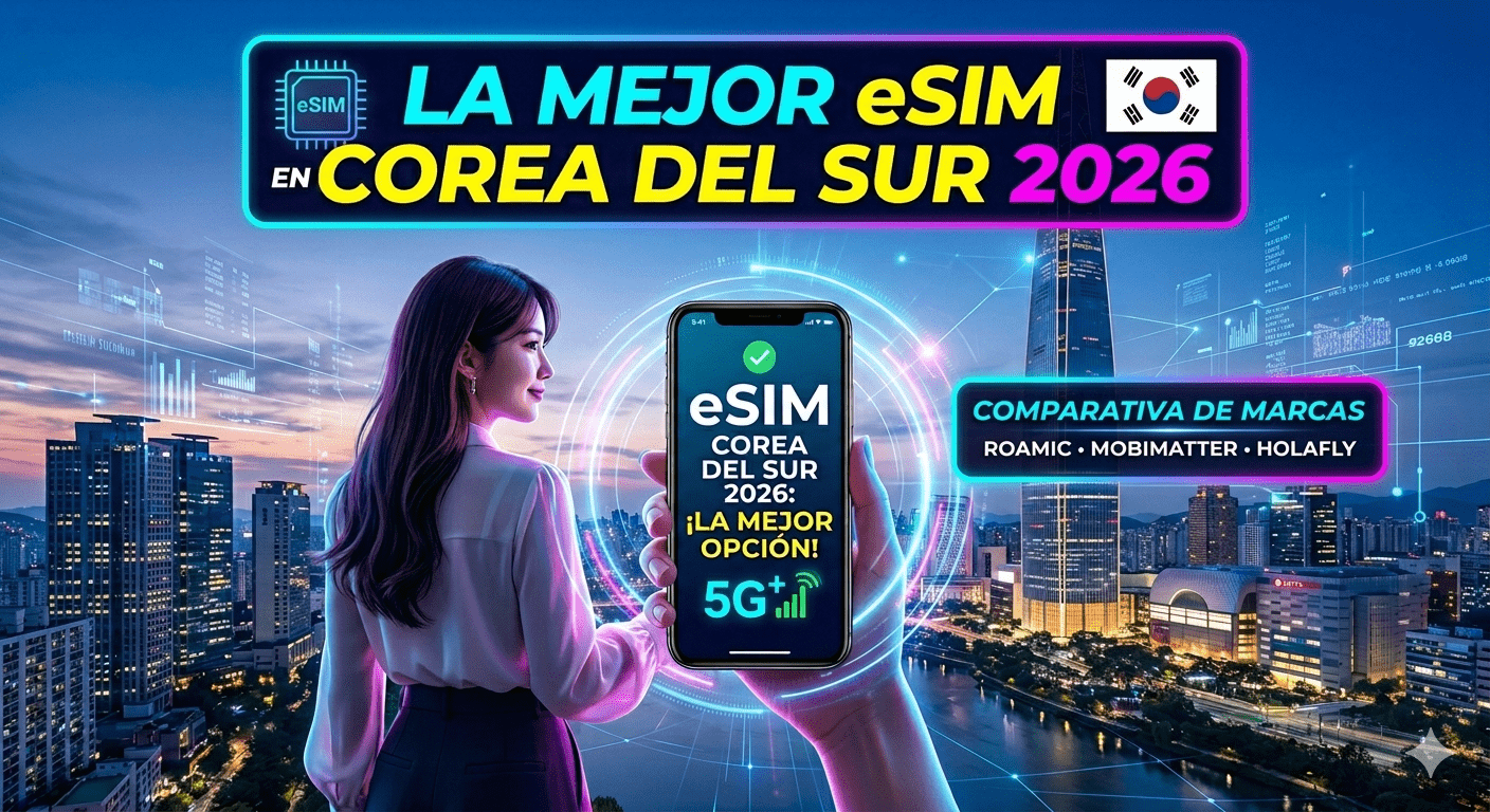 mejor esim para corea del sur