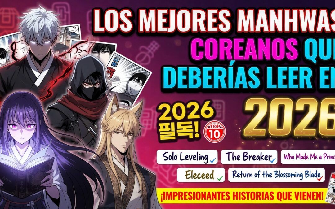 Los mejores manhwas coreanos que deberías leer en 2026